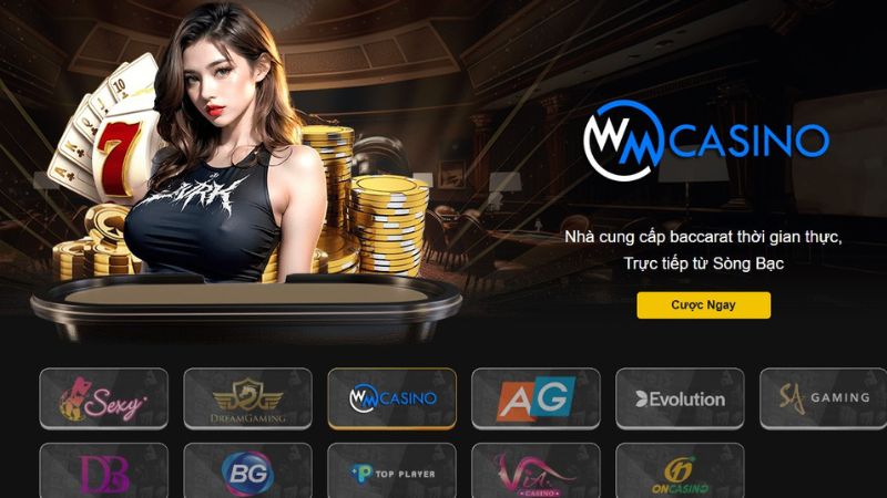 Đa dạng sảnh cược Casino 789BET